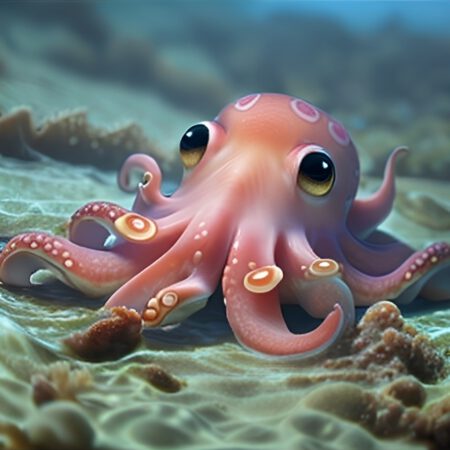 Diamond Painting - Otto der Oktopus - 50x50cm