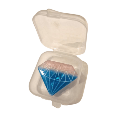 Cover Minder Diamond - rosa-blau