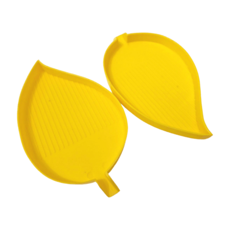 Diamond Painting Schiffchen - 2er Set Blatt - gelb