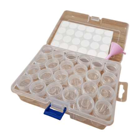 Diamond Painting Box - 24 Aufbewahrungsdosen