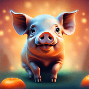 Diamond Painting - Liesel das Schweinchen - 50x50cm